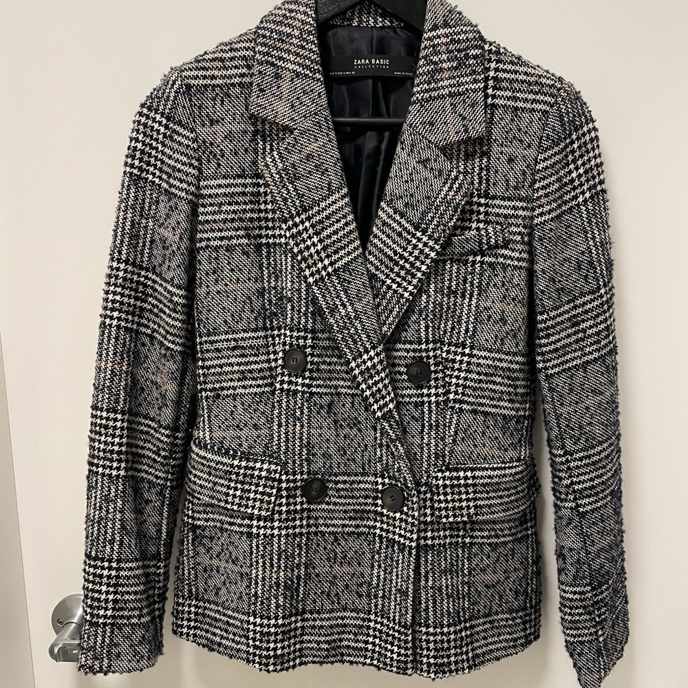 Zara tweed blazer